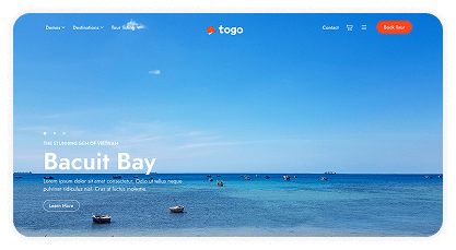 togo tour & travel booking template